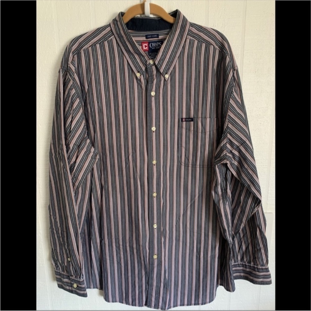⭐️Men’s Chaps Easy Care Shirt XXL